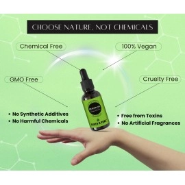 Earth N Pure Brahmi Oil for Hair, Cold Pressed, Natural and Therapeutic Grade With Glass Dropper - 50 ML