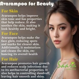 Saara HERBAL FRESH Avarampoo Powder, Tangedu Flower, Tarwar, Avaram senna, Senna auriculata, For Body, Skin, Face and Hair care, 200 grams (Pack of 2 X 100 grams)