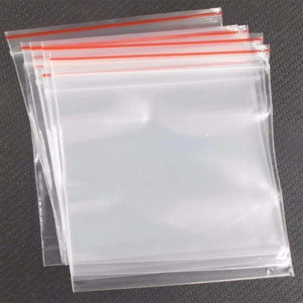 bvslf Reusable/Resealable Self Sealing Zip Lock Covers Storage Pouch Bags, 10 x 14 inches, 50 Pieces (Transparent)