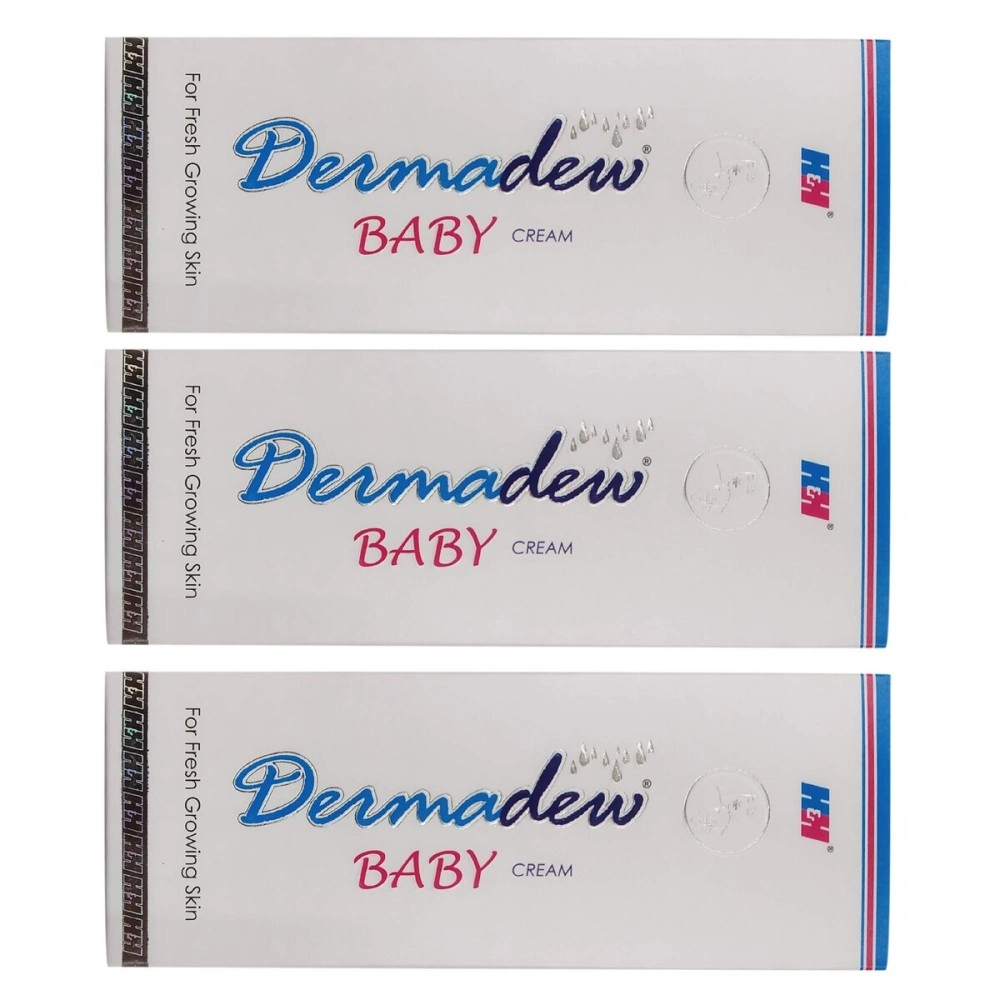 Dermadew Baby Cream(240 g)-Pack of 3