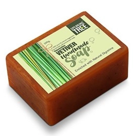 Speaking Tree Specially Formulated and Cold Processed Rejuvenating Vetiver Handmade Soap (Pack of 3)