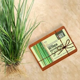 Speaking Tree Specially Formulated and Cold Processed Rejuvenating Vetiver Handmade Soap (Pack of 3)