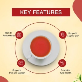 Golden Tips Darjeeling Black Tea Bags (100 Bags, 200 Gram)