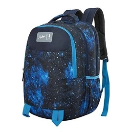 SKYBAGS Astro Space Theme Black School Backpack 32L