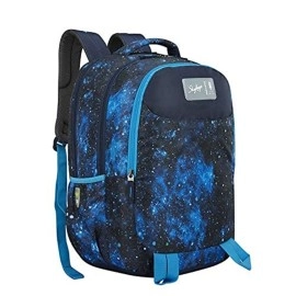 SKYBAGS Astro Space Theme Black School Backpack 32L