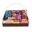 FOOD LIBRARY THE MAGIC OF NATURE Birthday/Anniversary/Christmas/Valentines/Diwali Chocolate Gift Hamper (Chocolates In Leather Basket),600 Gram