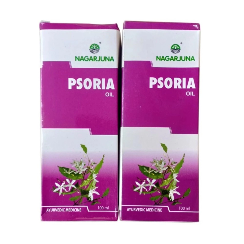 Nagarjuna Psoria Oil (100ml) (Pack of 2)
