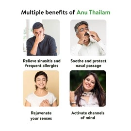 Kerala Ayurveda Anu Thailam(10 Ml) - Pack of 3