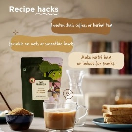 TWO BROTHERS Sugarcane Jaggery, Crushed Granular 500 gms