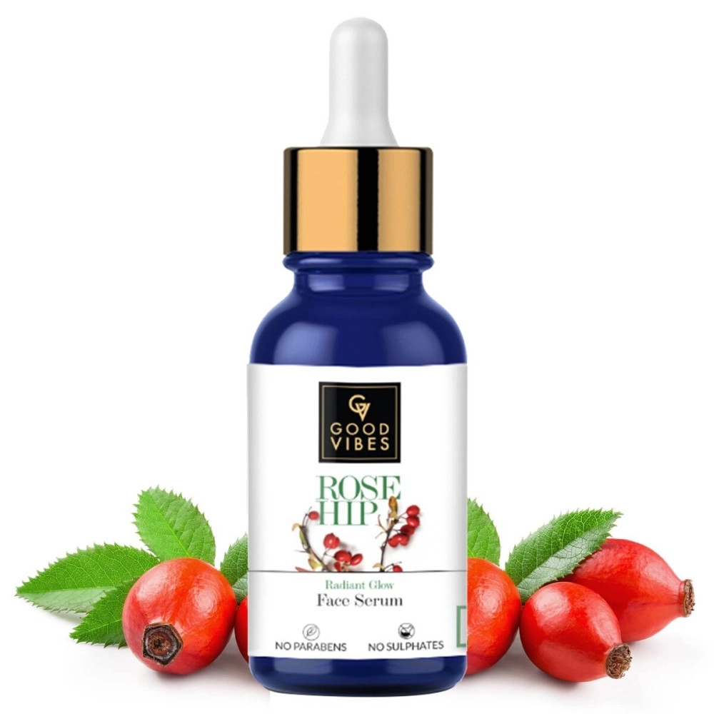 Good Vibes Rose Hip Radiant Glow Face Serum, 10 Ml
