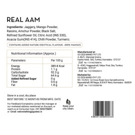 GO DESi Popz Real Aam (40 Pieces) | Aam Candy | Fruit Snacks | Lollipop | Fruit Candy | Lollipop for Kids