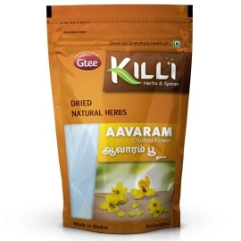 KILLI Avarampoo | Tarwar | Aavaram | Senna auriculata | Tangedu Flower Crushed, 100g (Pack of 2)