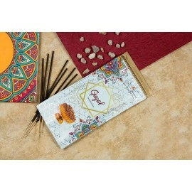 Shah Fragrances Gugal Zipper Incense Sticks (Pack of 3*140 Grams)