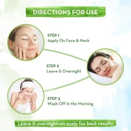 Mamaearth Aloe Vera Gel for Face, Skin & Hair | With Pure Aloe Vera, Vitamin E & Glycerin | Hydrates, Soothes & Nourishes | For All Skin & Hair Types | Sulfate Free | Dermatologically Tested | 300ml