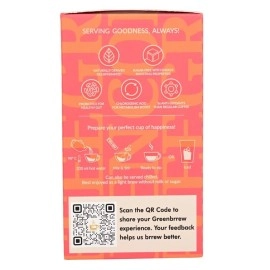 Greenbrrew Cappuccino Green | 100% Unroasted Coffee | Medium Blend | Social Friend | 20 Servings | 60g