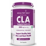 HealthyHey Nutrition Healthy Hey CLA 500 - Conjugated Linoleic Acid - Helps Fat Oxidation - 500mg (60 Veg. Capsules)