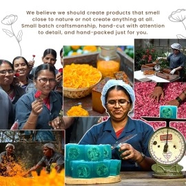 Nyassa Argan Oil Handmade Soap with natural ingredients like pure Moroccan Argan oil known as the miracle oil, Shea butter and pine essential oil. Deeply nourishing. No Paraben, Cruelty Free (150gm)