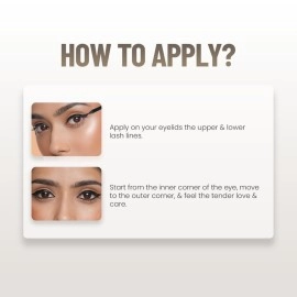 SWISS BEAUTY 24 Hours Bold and Smudge Proof Non Transfer Anthropologically Tested Kajal, Jet Black,1.2g