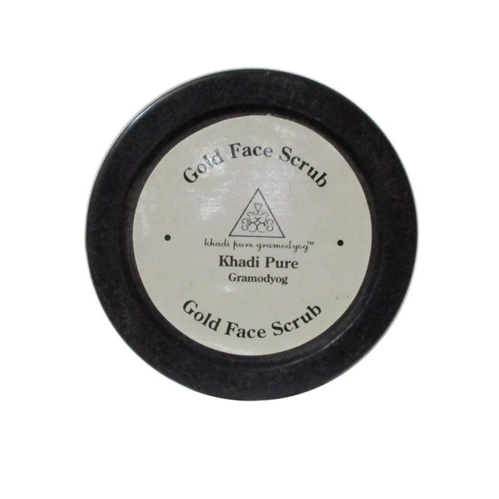 Khadi Pure Herbal Gold Face Scrub, 50 g
