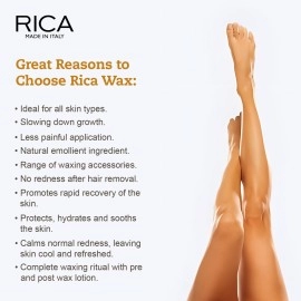 Rica After Wax Lotion with Argan Oil Moisturizing and Nourishing for Women (250 mle, 8. 4Fl. Oz.)