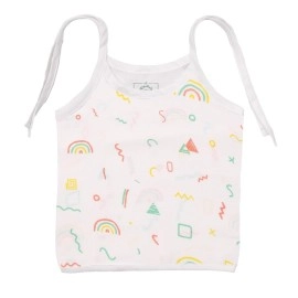 A Toddler Thing Newborn Organic Cotton Muslin Knot Type Jhabla (White, Pack of 5)