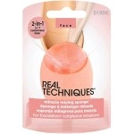 Real Techniques New 2-in-1 Miracle Mixing Sponge for Foundation and Complexion Enhancers, 24 g