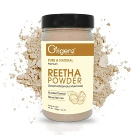 Origenz Premium Amla Reetha Shikakai Bhringraj Powder Combo Pack for Healthy Hair (100gm, Pack of 4)