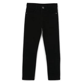 Urbano Juniors Boy\'s Black Slim Fit Denim Jeans Stretch (junepsboy-black-9-10)