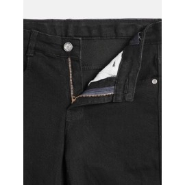 Urbano Juniors Boy\'s Black Slim Fit Denim Jeans Stretch (junepsboy-black-9-10)