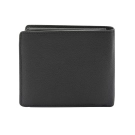 POLICE Police Groix men\'s Leather Over Flap Coin Wallet -Black