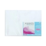 Fabriano Artistico Traditional White Watercolour paper, 100% cotton - Hot Pressed, 300 GSM, Size A5, 15 Sheets|Ideal for watercolour, drawing, with tempera, gouache, acrylic, ink, charcoal, graphite.