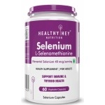 HealthyHey Nutrition Selenium Capsules 40mcg - Superior Absorption - 60 Vegetarian Capsules