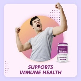 HealthyHey Nutrition Selenium Capsules 40mcg - Superior Absorption - 60 Vegetarian Capsules