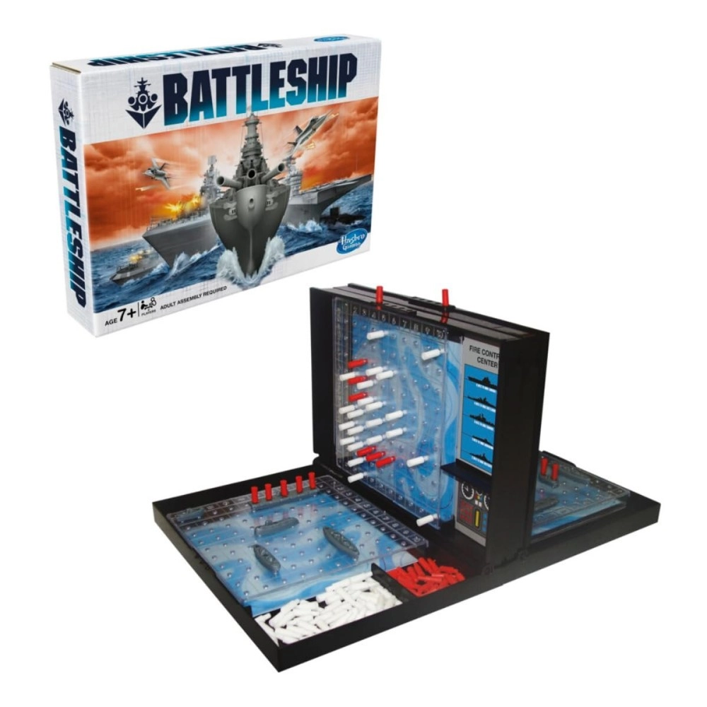 Hasbro Gaming Battleship Board Game, Classic Strategy Game For Kids Ages 7 And Up, For 2 Players