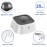 ELSPET Dog Water Bowl Dispenser - Spill Proof or No Spill Slow Water Feeder, Dripless, Automatic and Anti-Splash, Vehicle Carried Travel Animal Pet Bowls for Dogs/Cats - No Wet Mess, Easy to Clean