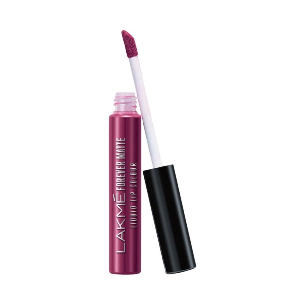 LAKM Forever Matte Liquid Lip Colour, Wine Glow, 5.6 ml