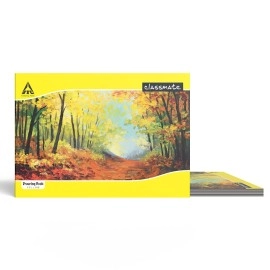Classmate Drawing Book - Unruled, 40 Pages, 210 mm x 297 mm - Pack Of 4