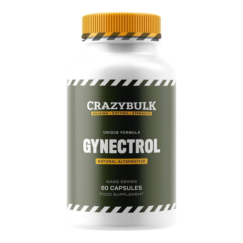 CrazyBulk GYNECTROL For Chest Fat, Natural Alternative for Unique Formula (60 Capsules)