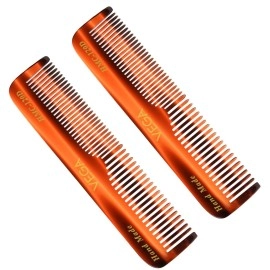 Vega Pocket Comb (Brown) - Pack of 2