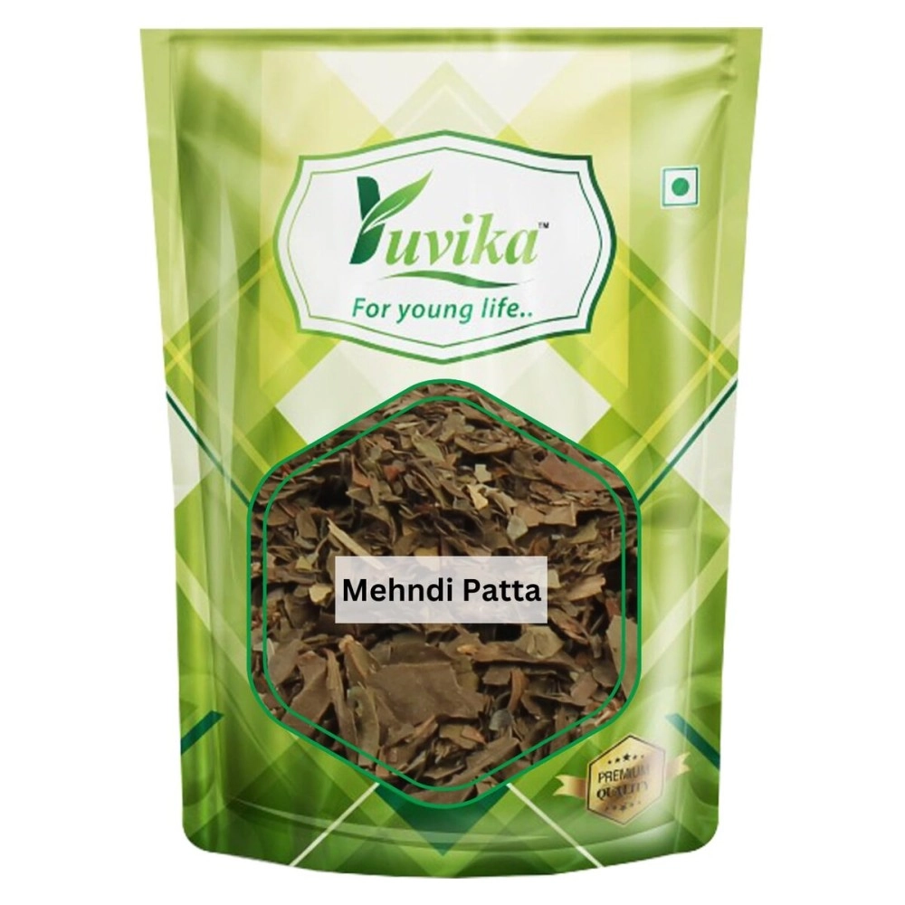 Yuvika Mehndi Patta - Henna Leaves - Lawsonia Inermis 200 Grams