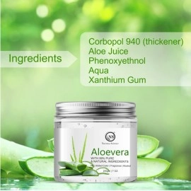 Nuerma Science Aloe Vera Gel for Giving Smooth and Radiant Complexion (All Skin) 200ml