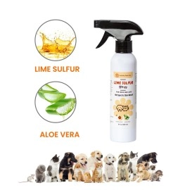Healthy Paw Life Classic\'s Sulfur Spray Pet Care for Dry and Itchy Skin - Spotcare and Safe Solution for Dog, Cat, Puppy, Kitten, Horse (8 oz)