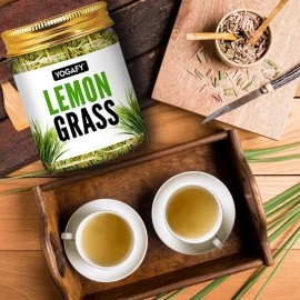 YOGAFY - Lemongrass Herbal Tea Leave || Boost Metabolism Used For Detox |100 Grams - 50 Cups