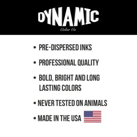 Dynamic Color Co Canary Yellow Tattoo Ink Bottle 1oz