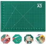 Anezus Self Healing Sewing Mat, 12 x 18 Rotary Cutting Mat Double Sided 5-Ply Craft Cutting Board for Sewing Crafts Hobby Fabric Precision Scrapbooking Project