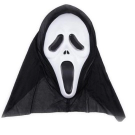 Western Era Ghost Comic FACE MASK Fawkes Mask Anonymous Edition Face-Mask Perfect Fit Cosplay (Set of 3)