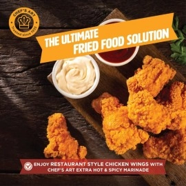 Chef\'s Art Extra Hot & Spicy Marinade Mix | Restaurant-Style Blend For Veggies & Juicy, Tender Chicken Marinade Masala | Spices For Grilling, BBQ & Roasting | No MSG - 1Kg