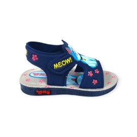 Coolz Baby Boy\'s and Baby Girl\'s Chu-Chu Sound Musical First Walking Sandals C-06 (Navy Blue, 21_Months)