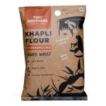 Two Brothers Organic Farms - Khapli Wheat Flour (2 kg) | High Dietary Fiber | Easy Digestion | Stoneground Emmer Atta