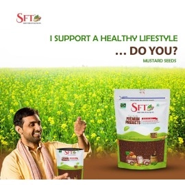 SFT Mustard Seeds (Rai) Small, 200g (Pack of 1)